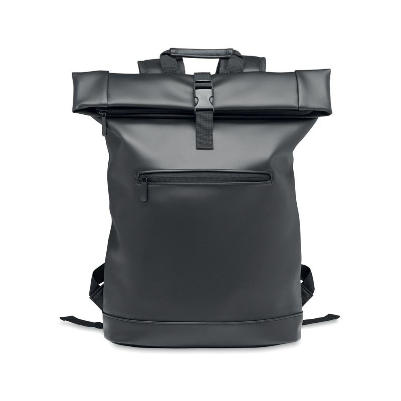 Sac à dos enroulable en PU BAI ROLLCouleur:Noir