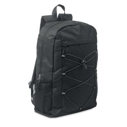 Sac à dos polyester 600D RPET HIGECouleur:Noir