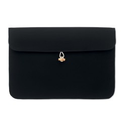 Pochette 15 pouces en coton COTINCouleur:Noir