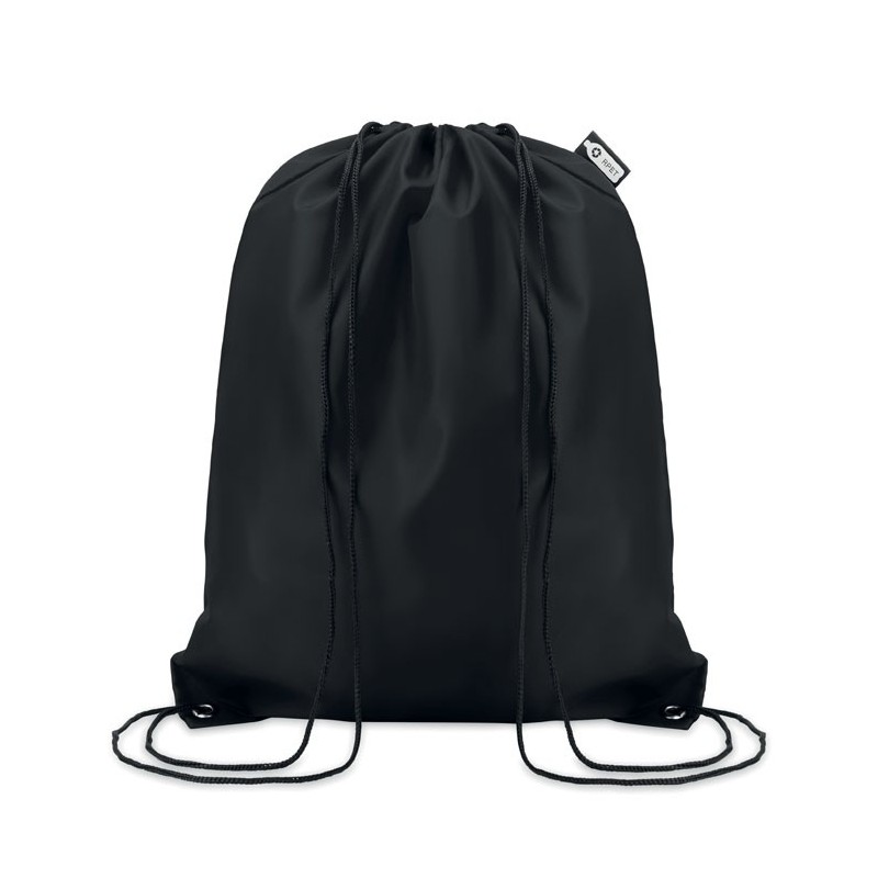 Sac cordelette en PET 190gr SHOOPPETCouleur:Noir
