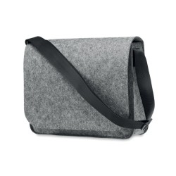 Sac messager en feutre RPET BAGLOCouleur:Gris