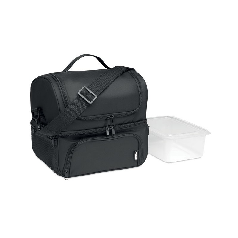 Sac isotherme en 600D RPET ICEBERGCouleur:Noir