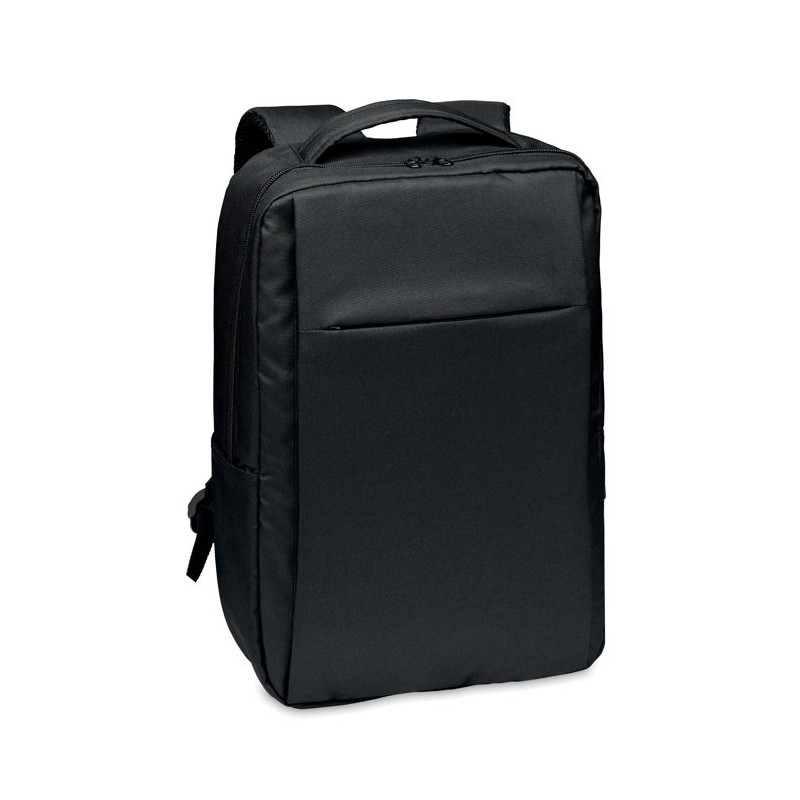 Sac à dos ordinateur 300D RPET SEOULCouleur:Noir