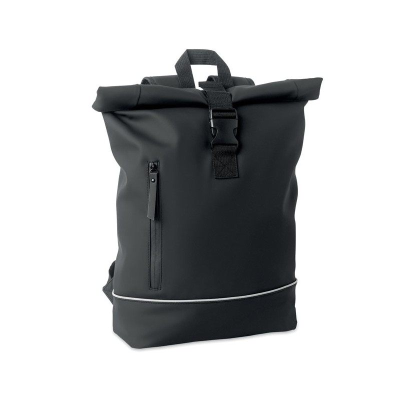Sac à dos en PU pour ordinateur LAPTOSACouleur:Noir