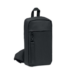Sac de poitrine en 600D RPET CEBAGCouleur:Noir