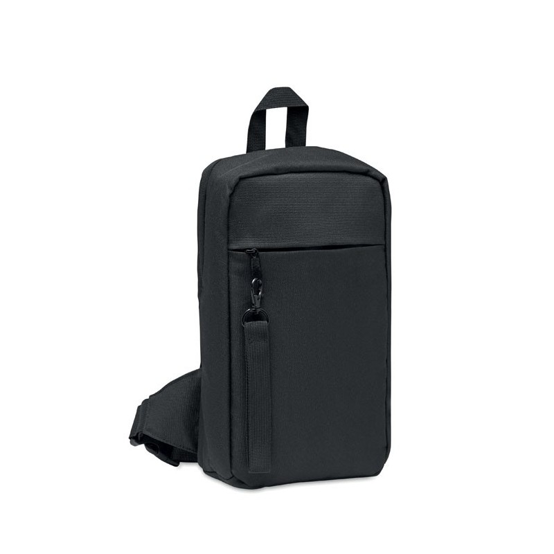 Sac de poitrine en 600D RPET CEBAGCouleur:Noir