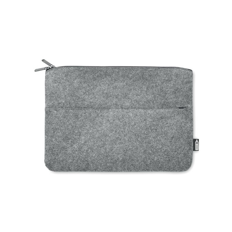 Sac pour ordinateur en RPET TOPLOCouleur:Gris