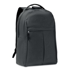 Sac à dos 600D RPET 2 tons SIENACouleur:Noir