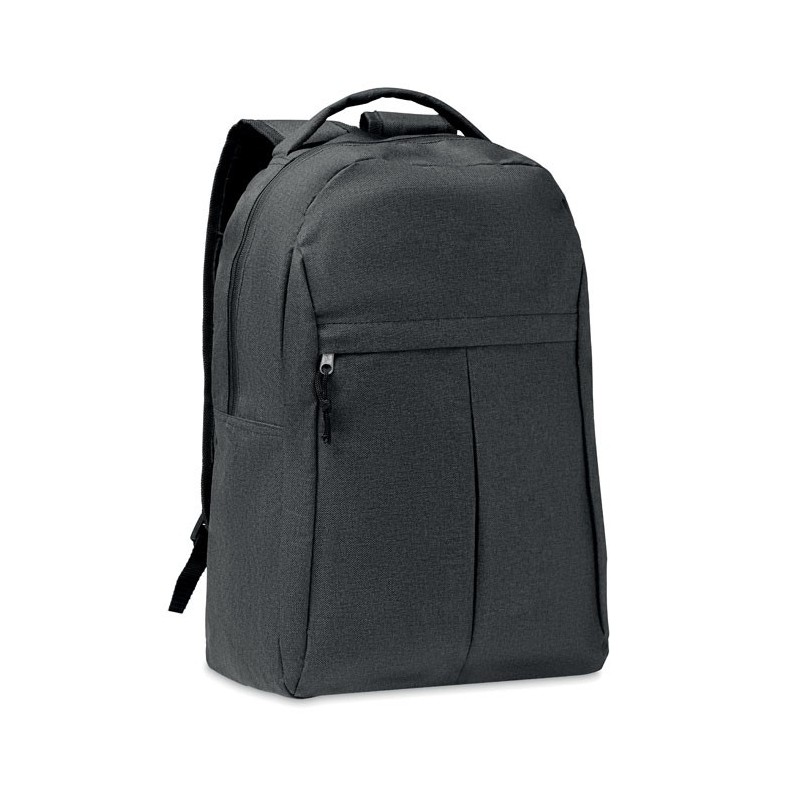 Sac à dos 600D RPET 2 tons SIENACouleur:Noir