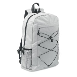 Sac à dos polyester 600D RPET HIGECouleur:Blanc