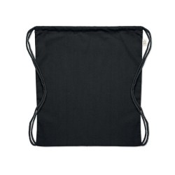 Sac coton recyclé de 140 gr/m² CABETRI COLOURCouleur:Noir