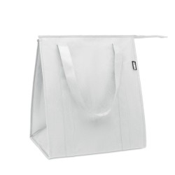 Sac isotherme non tissé RPET WOOLERCouleur:Blanc
