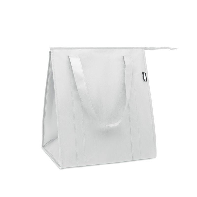 Sac isotherme non tissé RPET WOOLERCouleur:Blanc