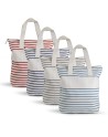 Sac shopping avec fond BIOBEACH 