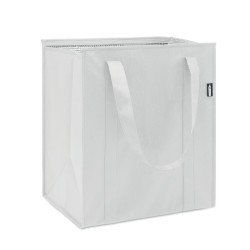 Sac isotherme non tissé RPET WOOLERCouleur:Blanc
