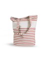 Sac shopping avec fond BIOBEACH Couleur:Rouge
