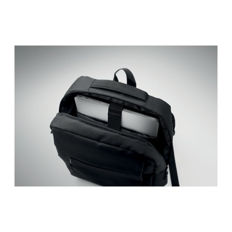 Sac à dos RPET pour ordinateur AKRAOSCouleur:Noir