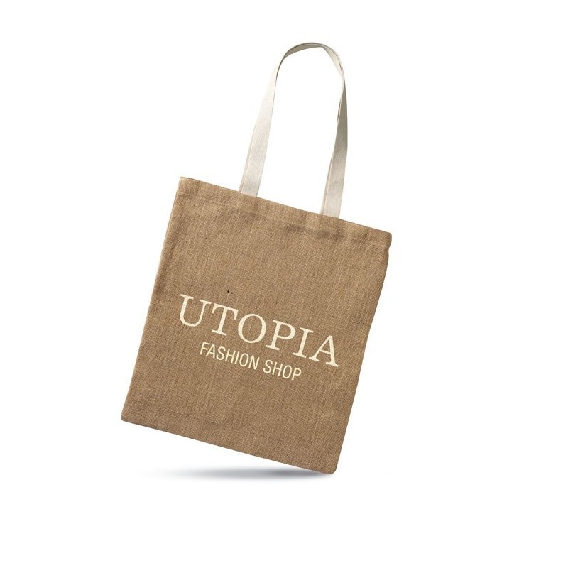 Sac provisions en juteCouleur:Beige