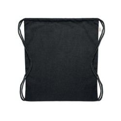 Sac coton recyclé de 140 gr/m² CABETRI COLOURCouleur:Noir