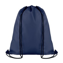Grand sac cordelette 210D POCKET SHOOPCouleur:Bleu