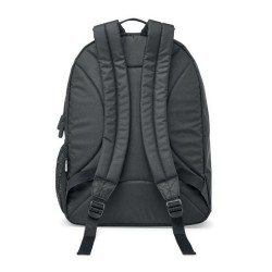Sac à dos ordinateur RPET 300D VALLEY BACKPACKCouleur:Noir