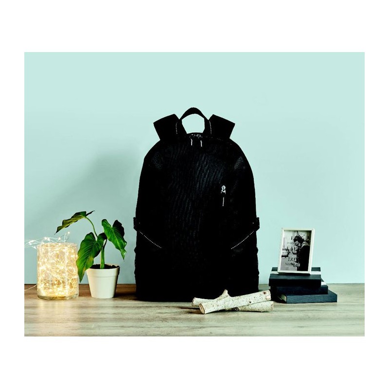 Sac à dos en polyester TECNOTREKCouleur:Noir
