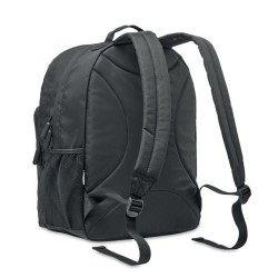Sac à dos ordinateur RPET 300D VALLEY BACKPACKCouleur:Noir