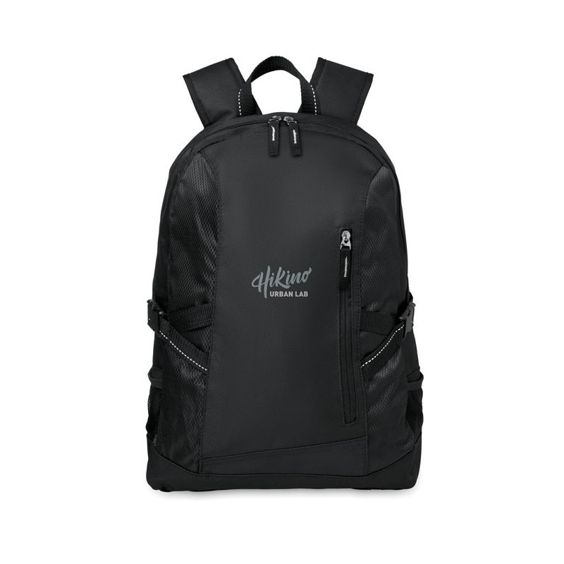 Sac à dos en polyester TECNOTREK Couleur:Noir