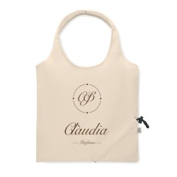 Shopping bag pliable 140 gr/m² CARRIE Couleur:Beige