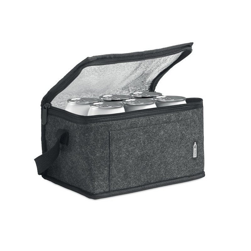 Sac isotherme en feutre RPET FOOLERCouleur:Gris Pierre