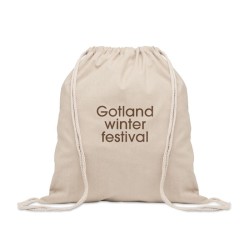 Sac shopping en coton recyclé CABETRICouleur:Beige