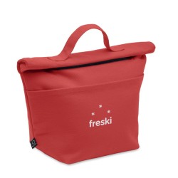 Sac isotherme en coton recyclé RECOBA COLOURCouleur:Rouge