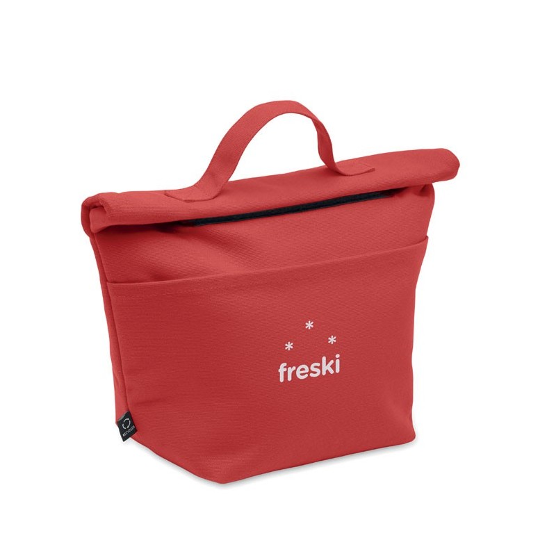 Sac isotherme en coton recyclé RECOBA COLOURCouleur:Rouge