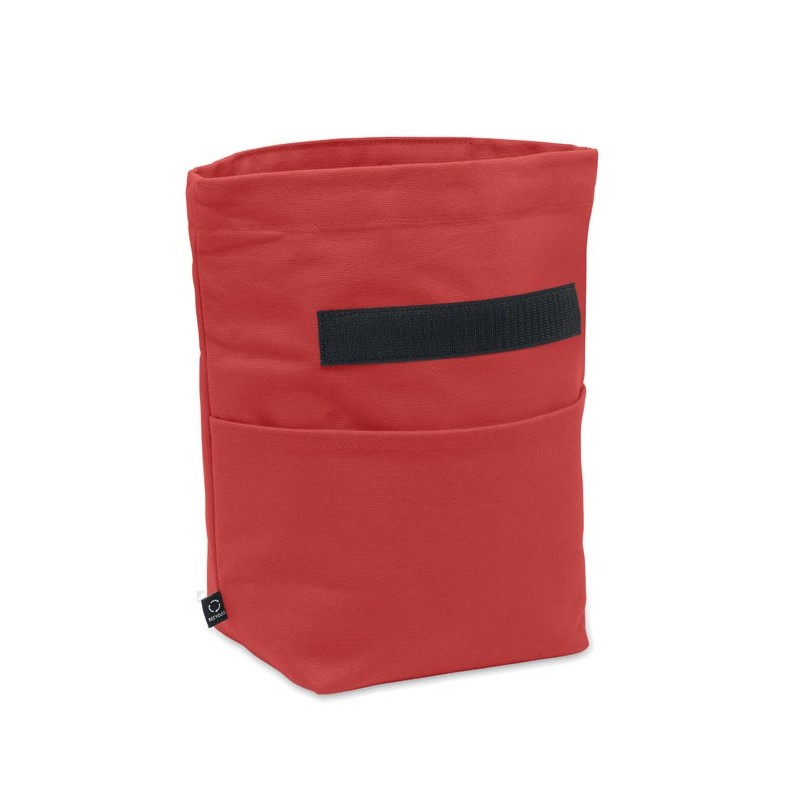 Sac isotherme en coton recyclé RECOBA COLOURCouleur:Rouge