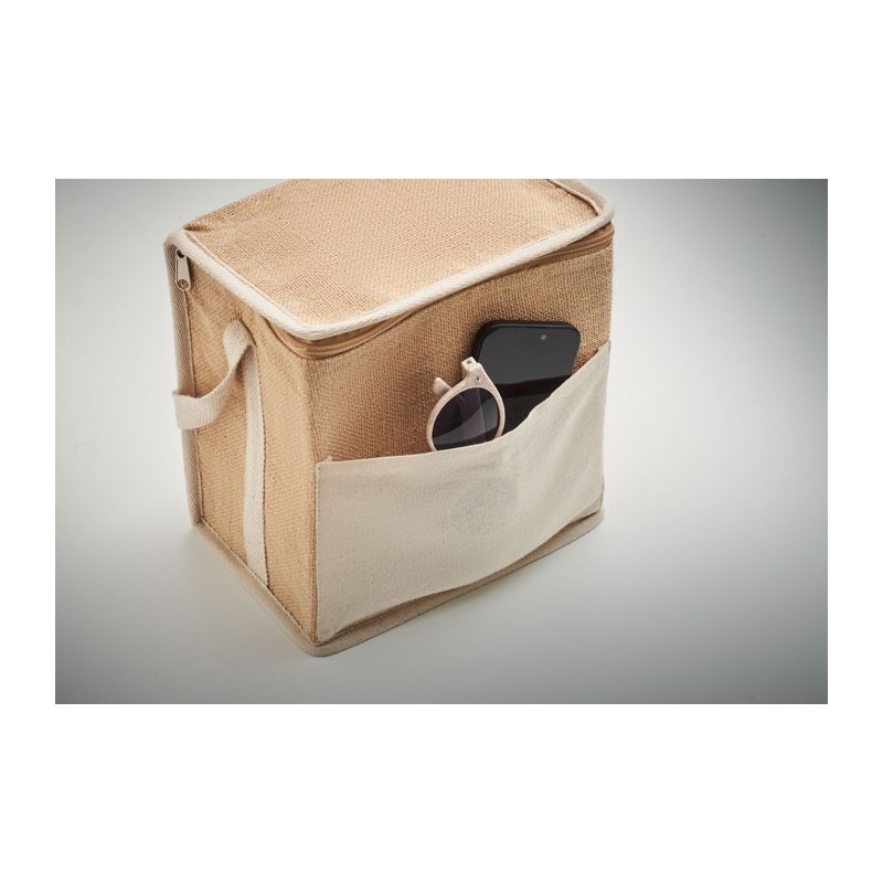 Sac isotherme toile et jute 3L LONACouleur:Beige