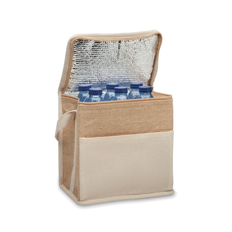 Sac isotherme toile et jute 3L LONACouleur:Beige