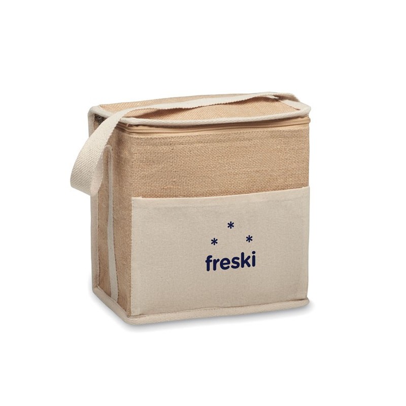Sac isotherme toile et jute 3L LONACouleur:Beige