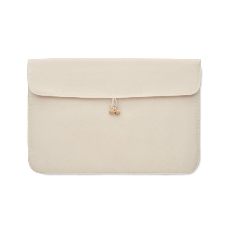 Pochette 15 pouces en coton COTINCouleur:Beige