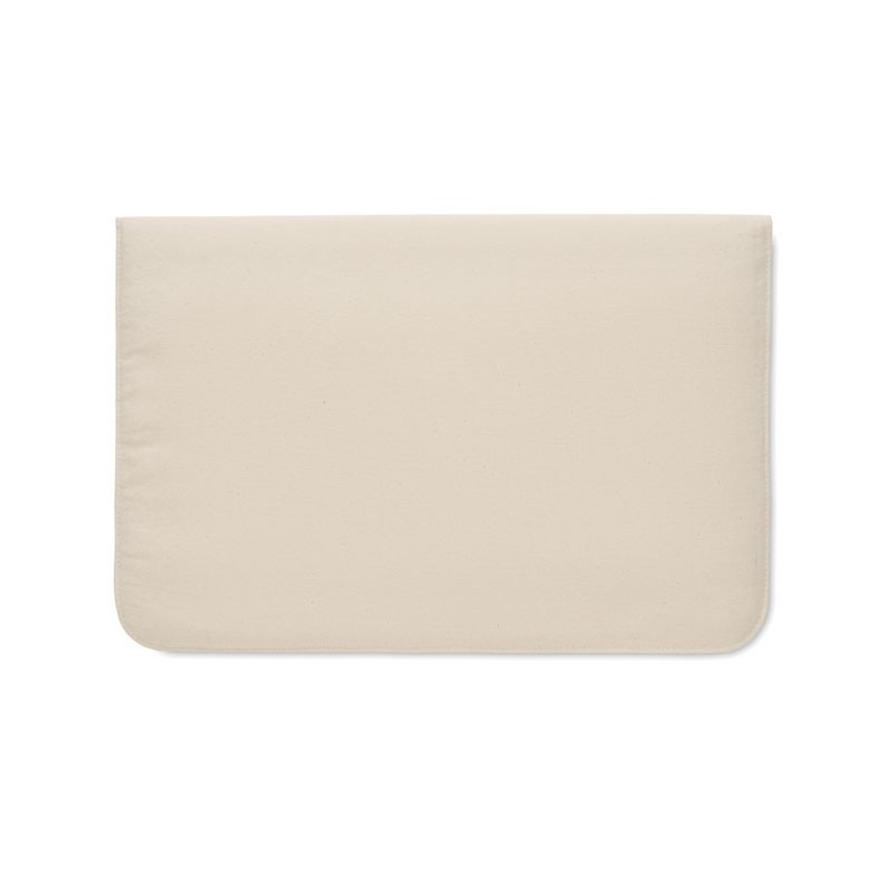 Pochette 15 pouces en coton COTINCouleur:Beige