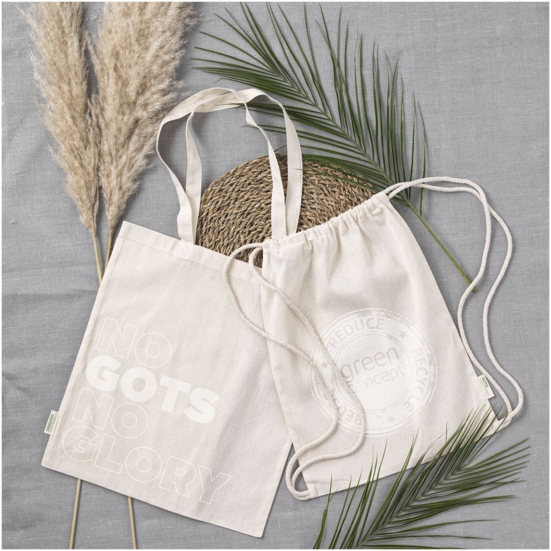 Orissa 100 g/m² GOTS Sac fourre-tout en coton biologique 7LCouleur:Naturel
