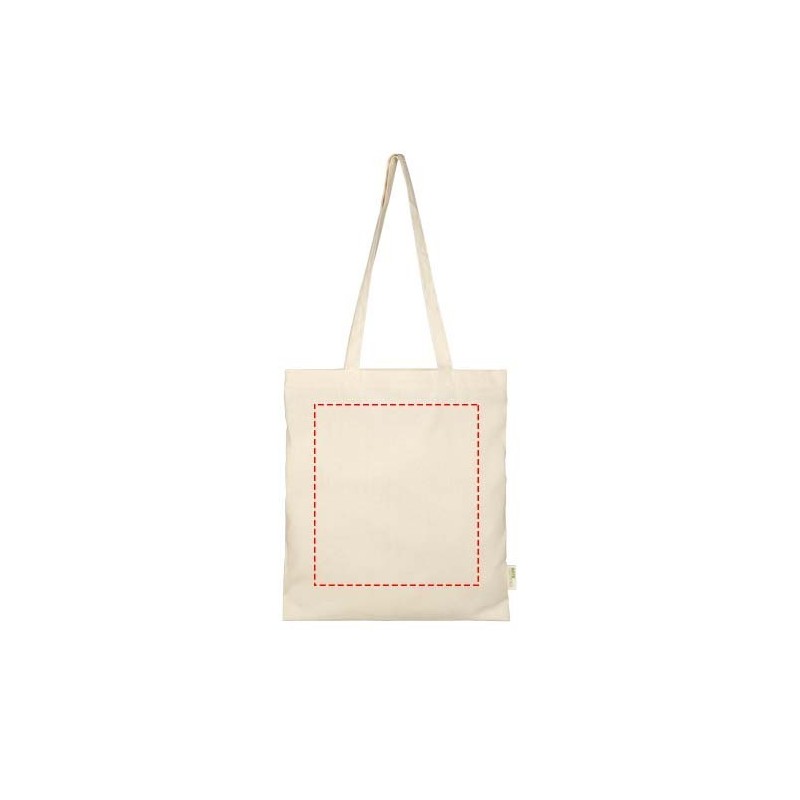 Orissa 100 g/m² GOTS Sac fourre-tout en coton biologique 7LCouleur:Naturel