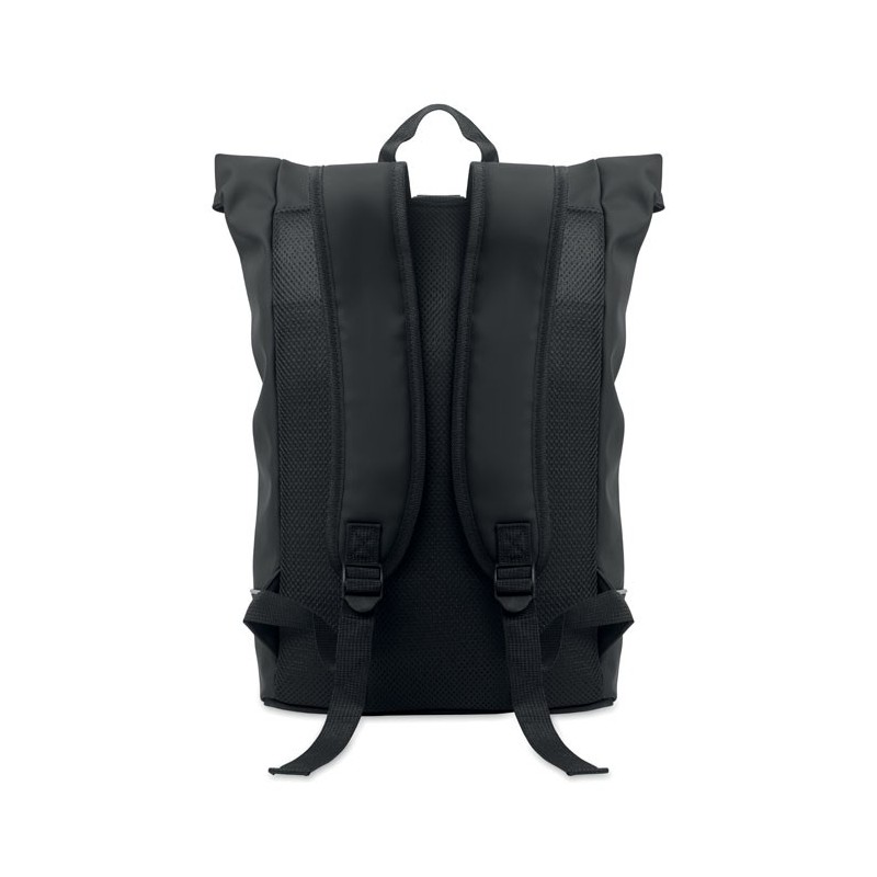 Sac à dos en PU pour ordinateur LAPTOSACouleur:Noir