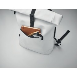 Sac à dos enroulable en PU BAI ROLLCouleur:Blanc