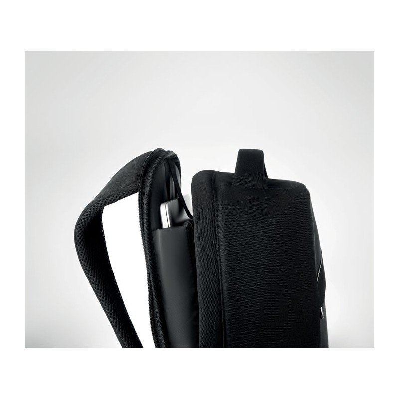 Sac à dos / ordinateur en RPET MUNICHCouleur:Noir