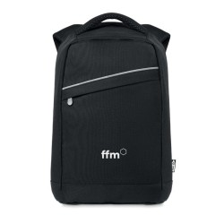 Sac à dos / ordinateur en RPET MUNICHCouleur:Noir