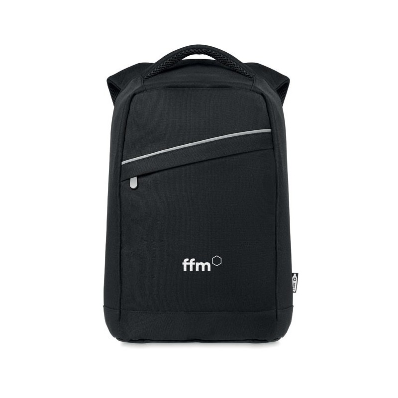 Sac à dos / ordinateur en RPET MUNICHCouleur:Noir