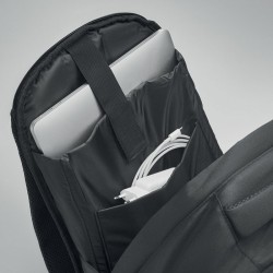 Sac à dos / ordinateur en RPET MUNICHCouleur:Noir