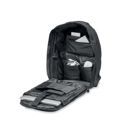Sac à dos / ordinateur en RPET MUNICHCouleur:Noir