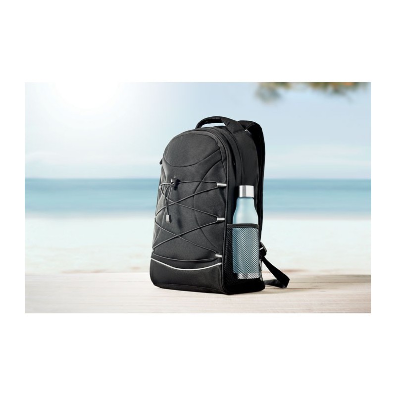 Sac à dos en RPET MONTE LOMOCouleur:Noir