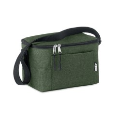 Sac isotherme 2 tons en RPET CUBACouleur:Vert foncé